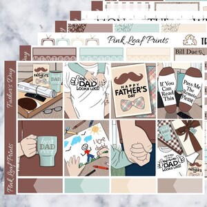 Glossy | Father's Day | A La Carte Weekly Planner Sticker Kit