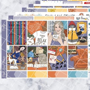 Matte | Perky | A La Carte Weekly Planner Sticker Kit
