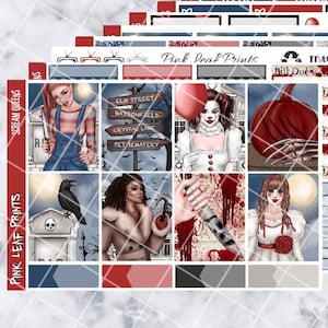 Scream Queens | A La Carte Weekly Planner Sticker Kit