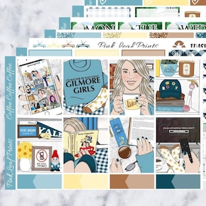 Matte | Coffee Coffee Coffee | A La Carte Weekly Planner Sticker Kit