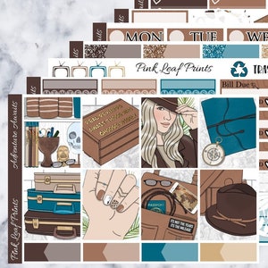 Matte | Adventure Awaits | A La Carte Weekly Planner Sticker Kit