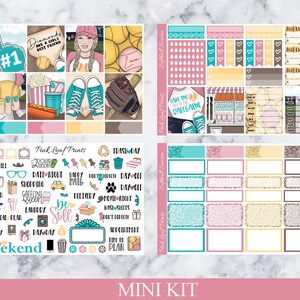 Matte Softball Season A La Carte Weekly Planner Sticker Kit image 7