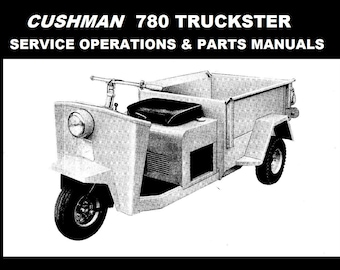 Cushman Truckster 898634 Service Manual Cushman Truckster 898634 Service Manual