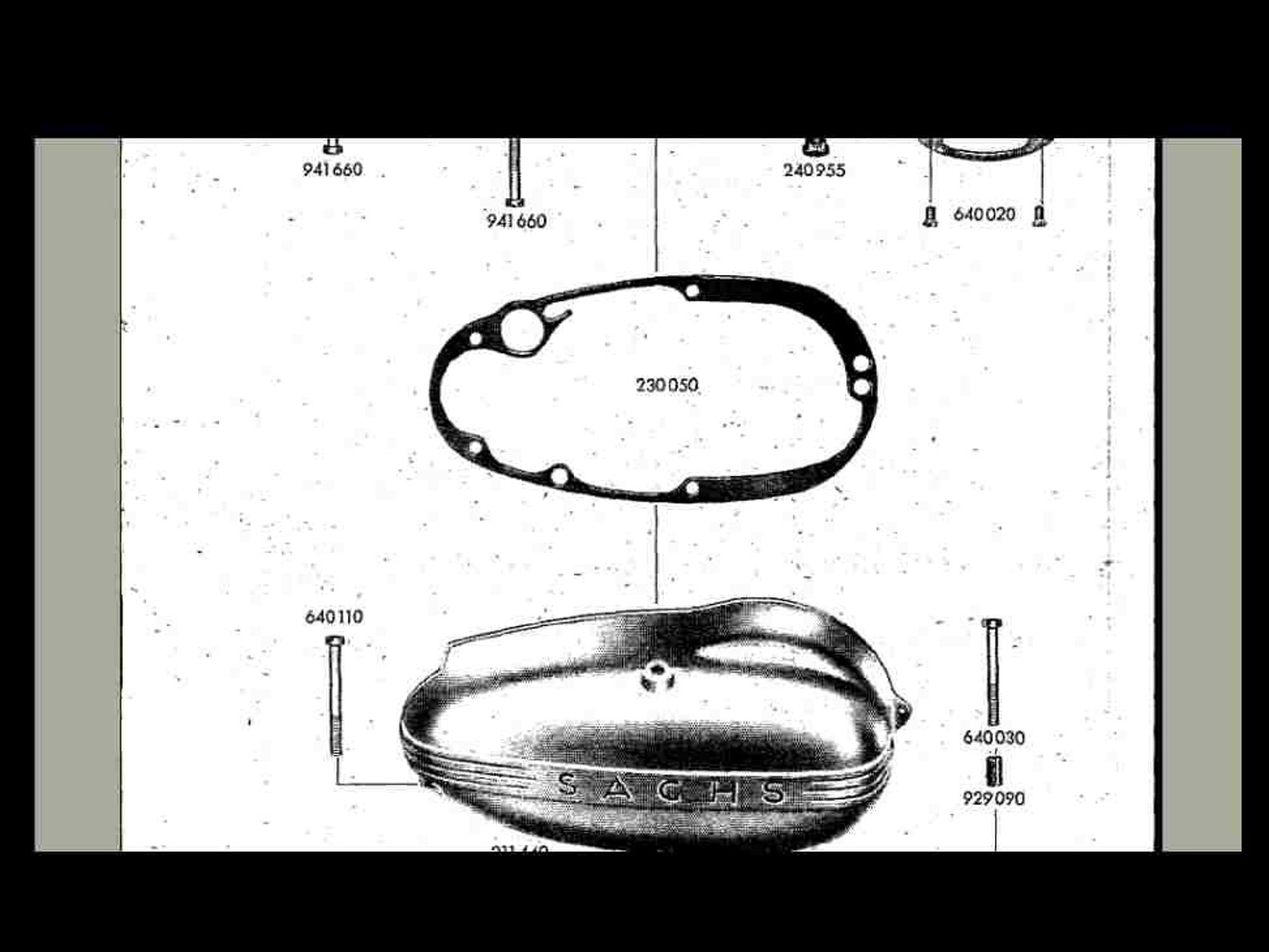 SACHS 50 98 100 200 Moped Scooter Parts Manuals 125pgs With Sachs and