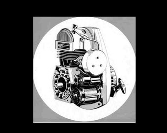 HIRTH Snowmobile Engine Parts Manuals - 45pgs for EL 44 / 55 R 3 EL 46 191 R & 193 R Snow Sled Service and Repair