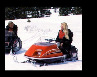 MASSEY FERGUSON CHINOOK Snowmobile Service and Operations Manuals - 125 pages for Mf Snow Machine Repair and Tuning