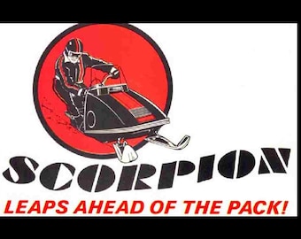 SCORPION 1975-1979 Sneeuwscooter Service Workshop CD Handleiding Set - 80pg voor Sneeuwmobiel Reparatie Tuning voor Sting Lil Whip 1976 1977 1978 340 440