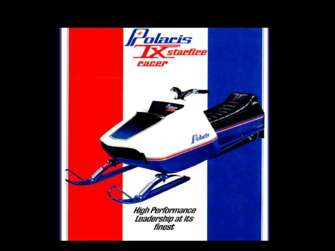 POLARIS STARFIRE Snowmobile Parts Manual 95pg for 1972 1973 Sleds W/ Exploded Diagrams & Part