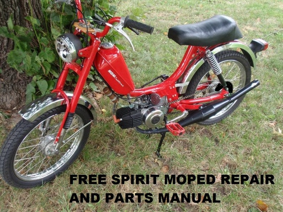 PUCH FREE SPIRIT Moped Workshop Repair & Parts Manuals - Etsy
