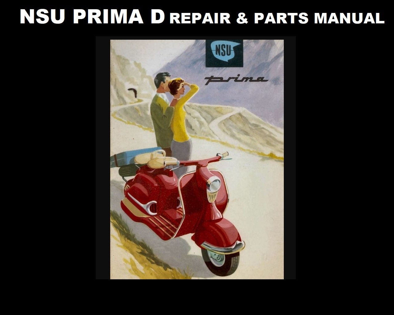 NSU prima D Repair \u0026 Parts Manual collectie-150 PG met NSU | Etsy Nederland