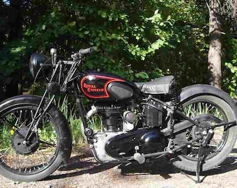 ROYAL ENFIELD 350cc Wd/CO Manuel d’entretien de l’atelier - 50 pages pour la révision et la réparation de moto Solo Wd/Co/B 350