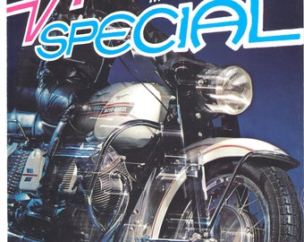 MOTO GUZZI V7 700 750 cc Podręcznik serwisowy - 140 stron dla serwisu i naprawy motocykla V-7 750 cc