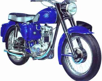 BSA C15 B40 STAR SCRAMBLES Instrukcja obsługi do serwisu i naprawy motocykli 350cc 500cc OhV Serwis Konserwacja Strojenie i naprawa