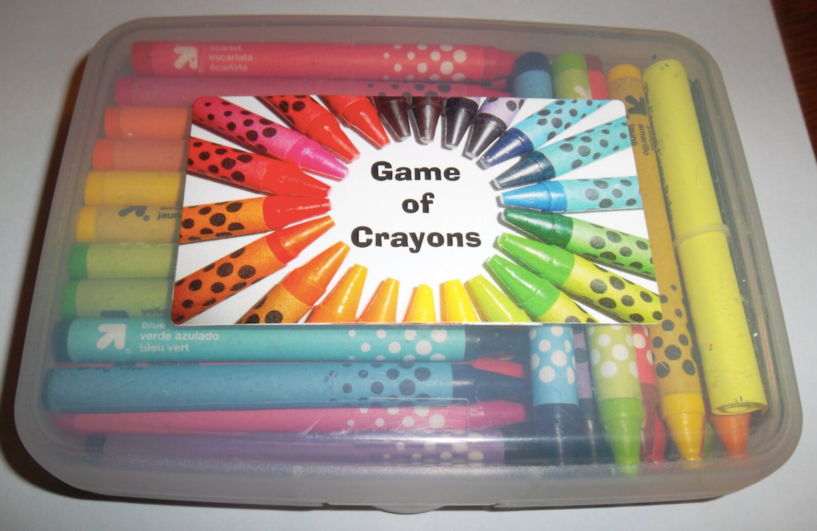 Game of Crayons Etsy