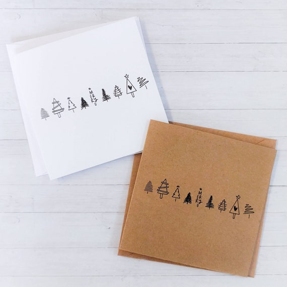 Pack of 5 Cute Handmade small Card, Big Thank You Thank You Cards 