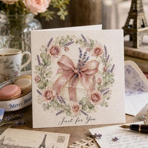 Lifestyle scene — greeting card