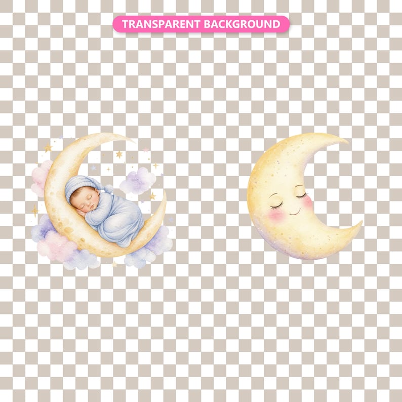 Transparent background — checker matte proof
