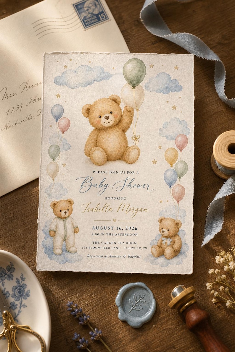 Lifestyle scene - wedding invite
