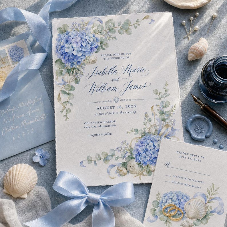 Lifestyle scene - wedding invite