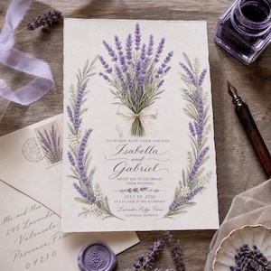 Lifestyle scene - wedding invite