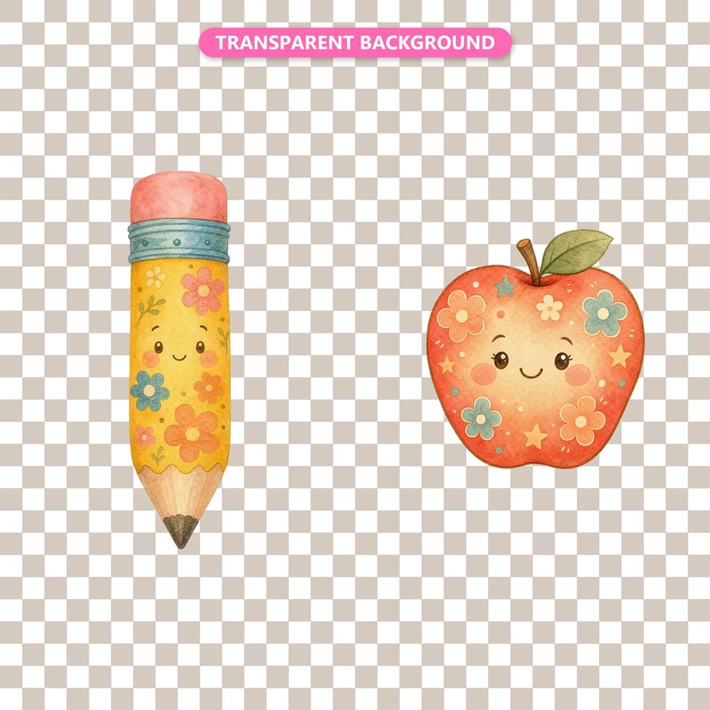 Transparent background — checker matte proof