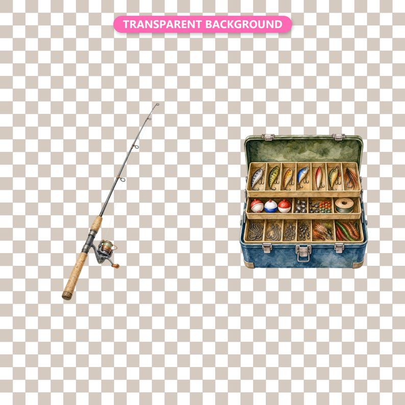 Transparent background — checker matte proof