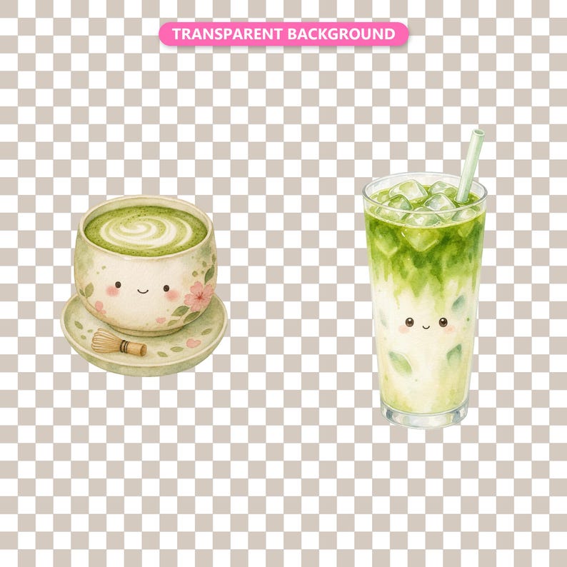 Transparent background — checker matte proof