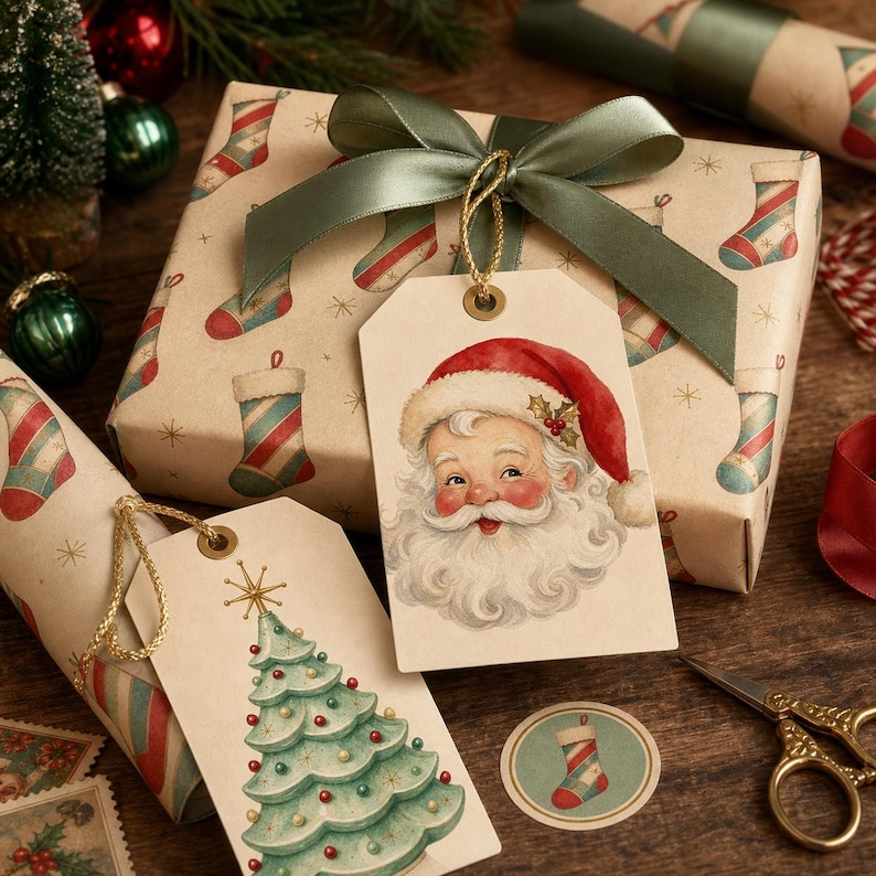 Lifestyle scene - gift wrap