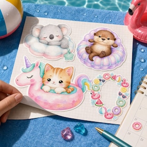 Lifestyle scene - sticker sheet