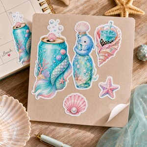 Lifestyle scene - sticker sheet