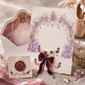 Lifestyle scene - stationery suite
