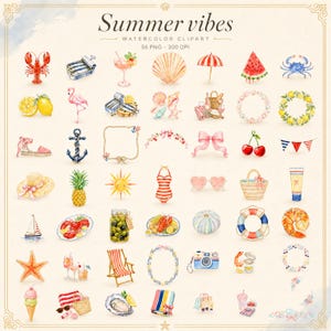 WonderfulPNG enhanced bundle grid preview page 1 of 1 — summer-vibes