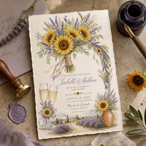 Lifestyle scene - wedding invite