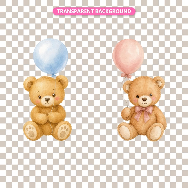 Transparent background — checker matte proof