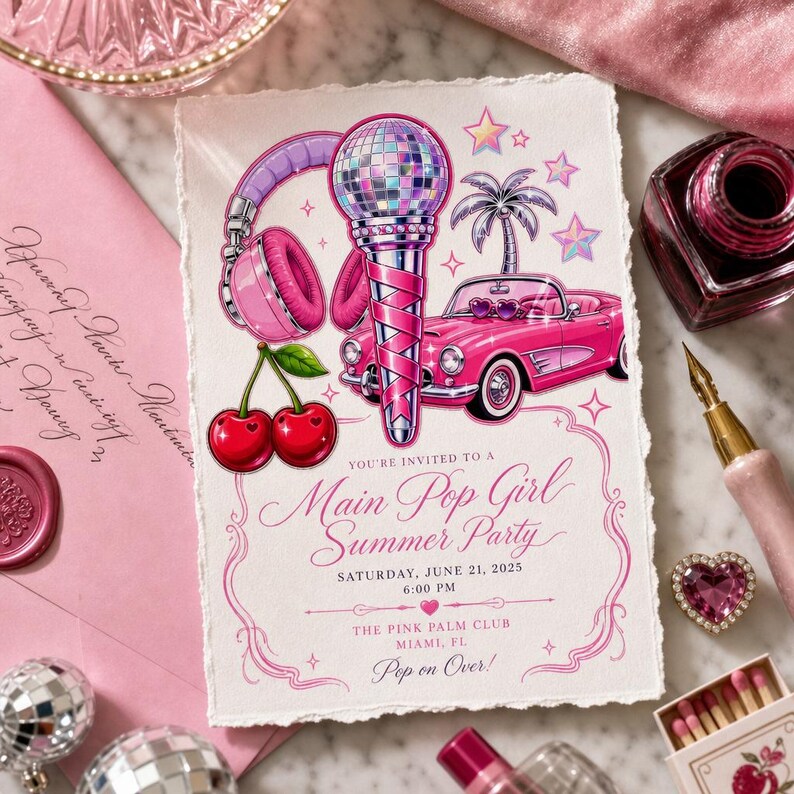 Lifestyle scene — wedding invite