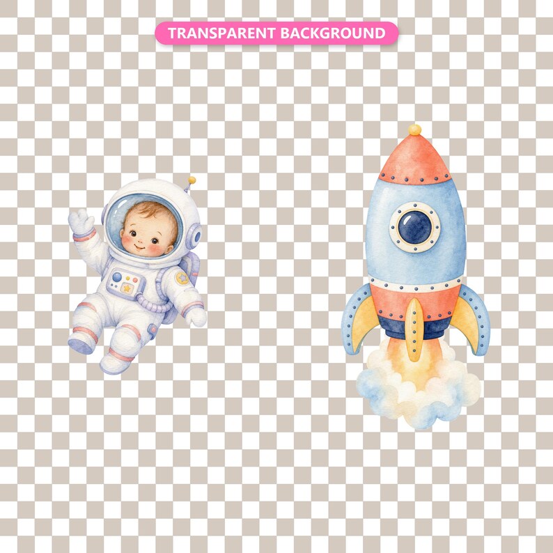 Transparent background — checker matte proof