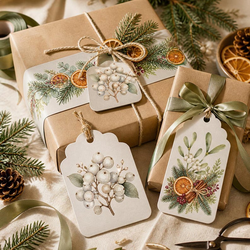 Lifestyle scene - gift wrap