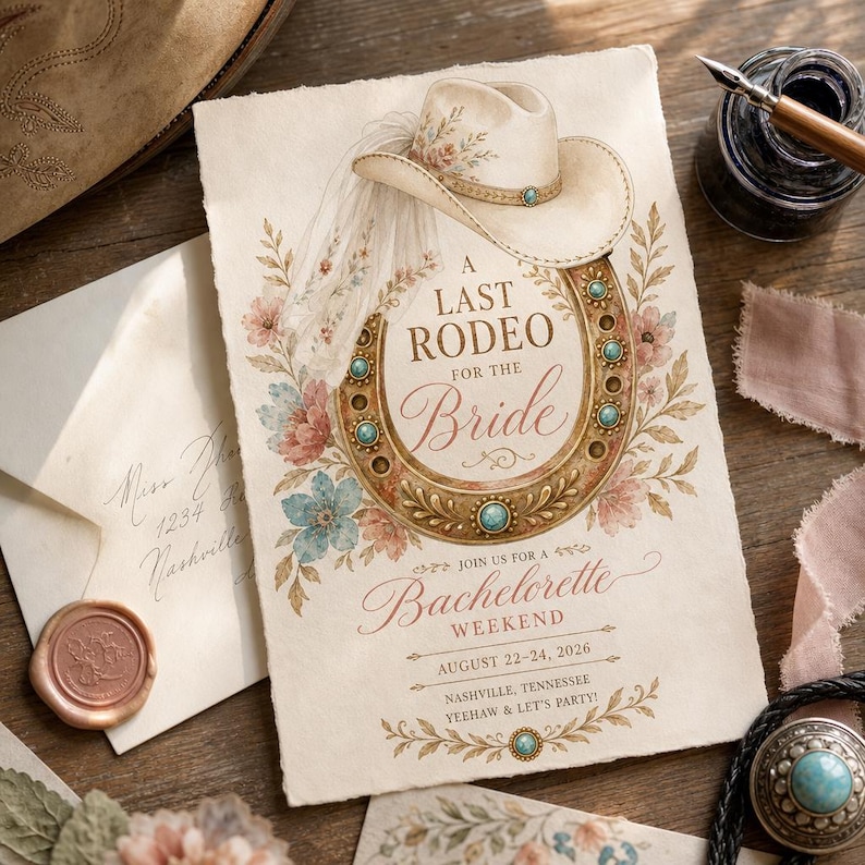 Lifestyle scene - wedding invite