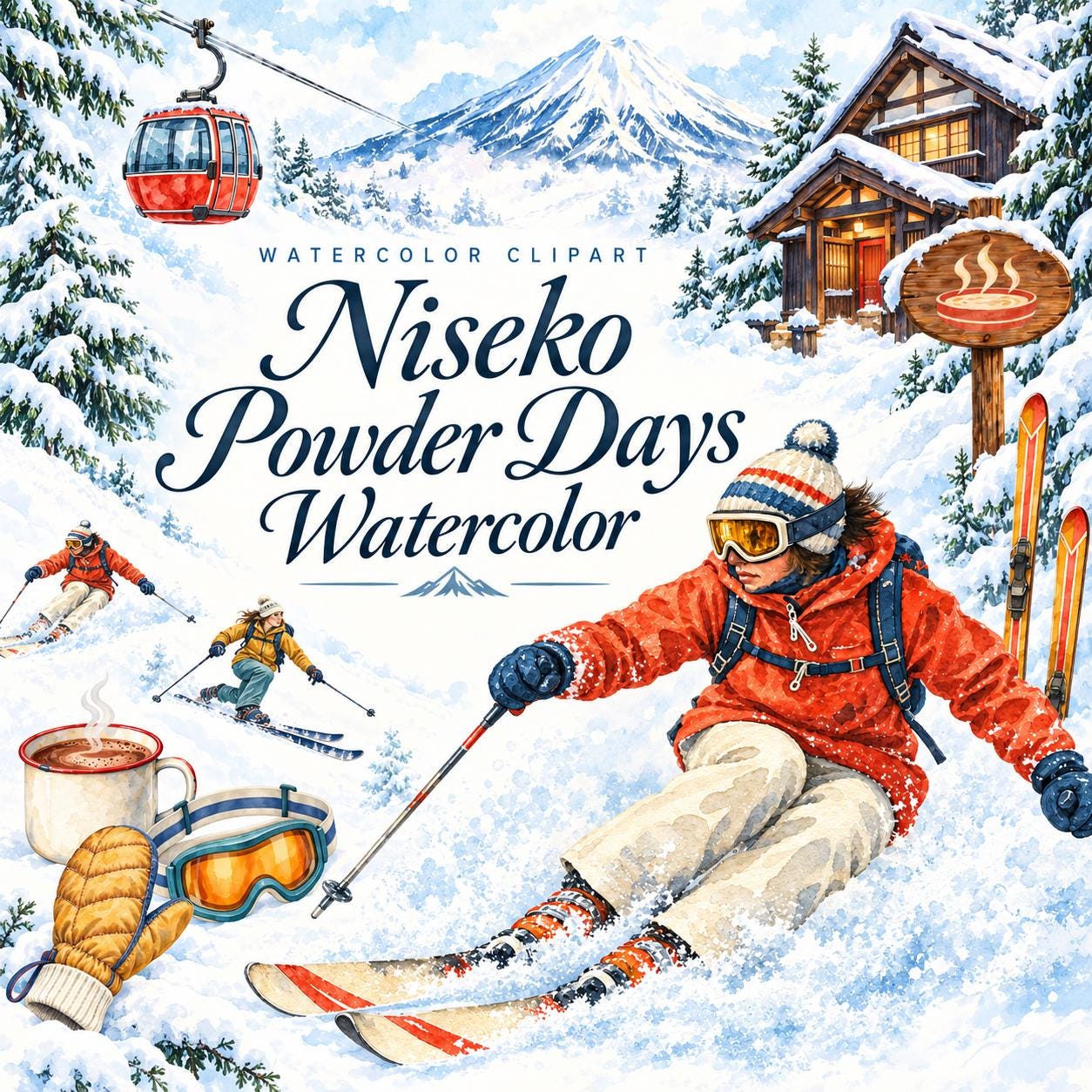 Niseko Sticker - Etsy
