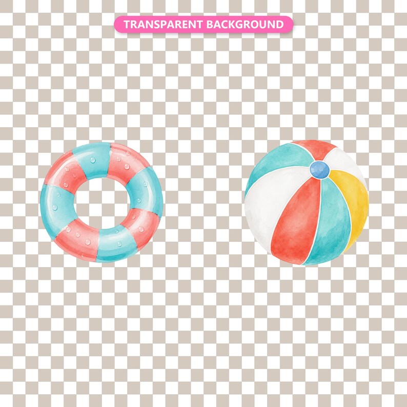 Transparent background — checker matte proof