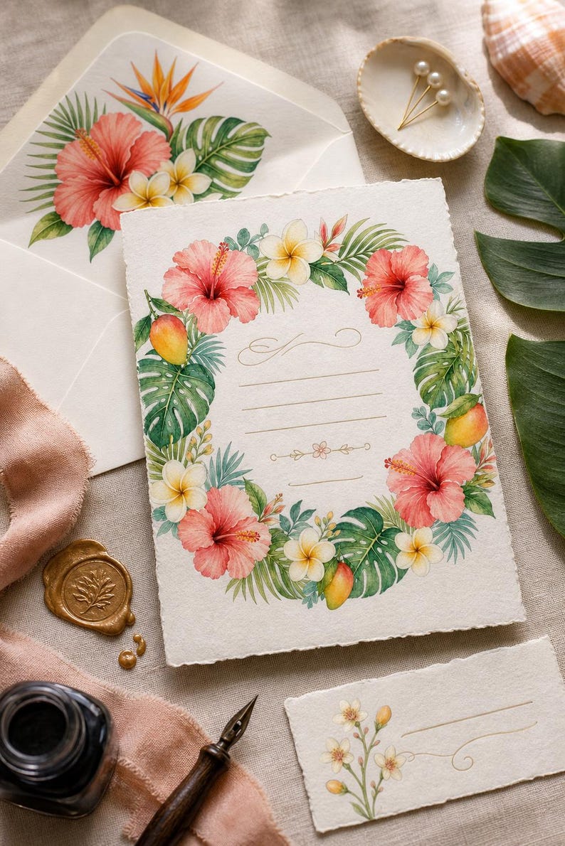 Lifestyle scene - wedding invite