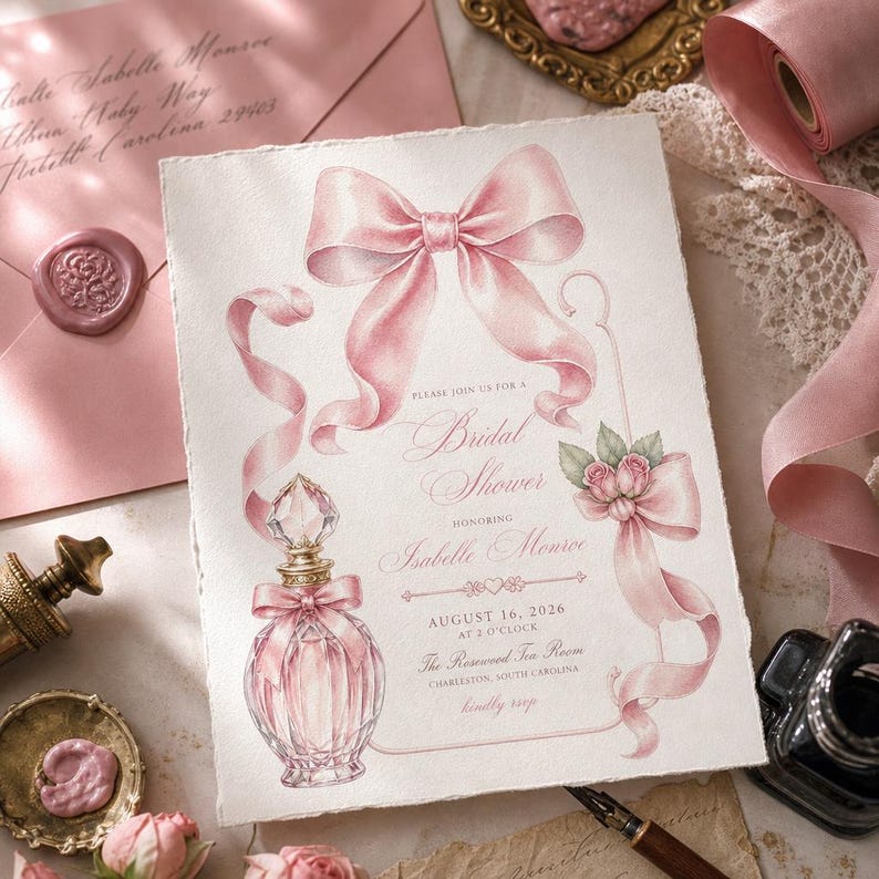 Lifestyle scene — wedding invite