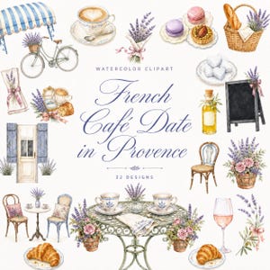 french cafe clipart