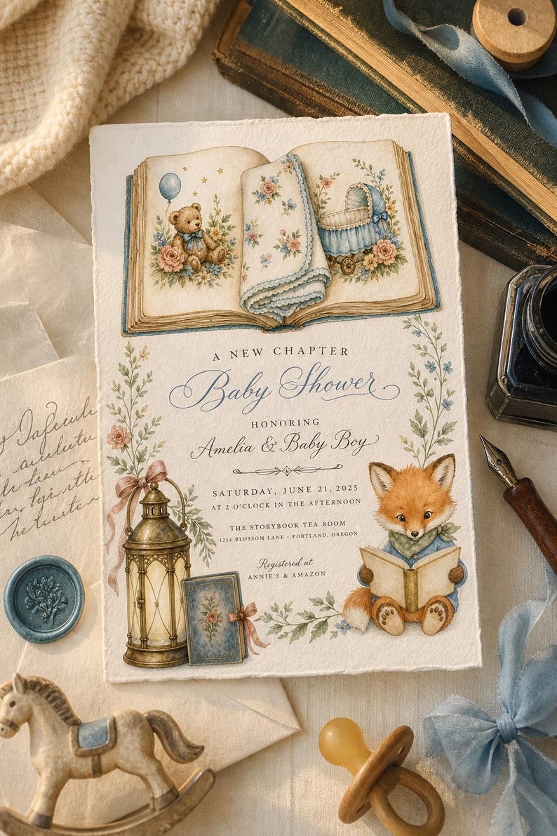 Lifestyle scene - wedding invite