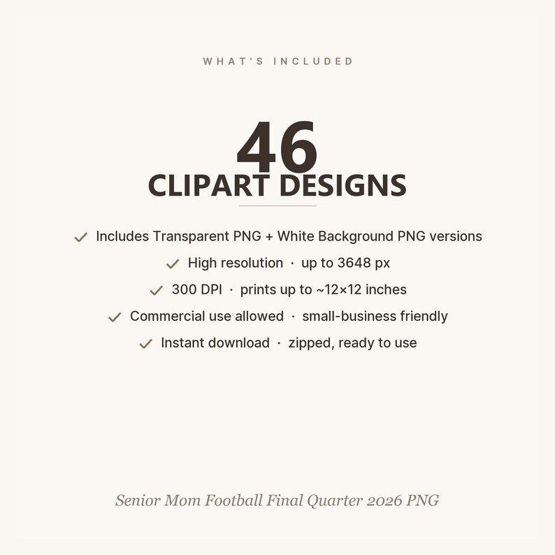 What's included — file count, formats, resolution