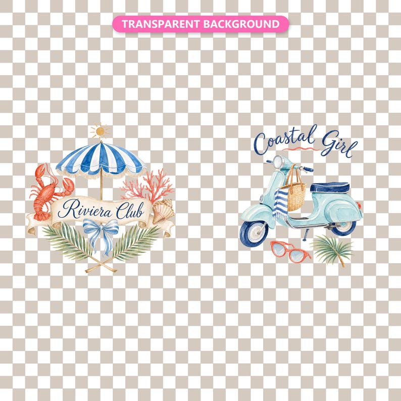 Transparent background — checker matte proof