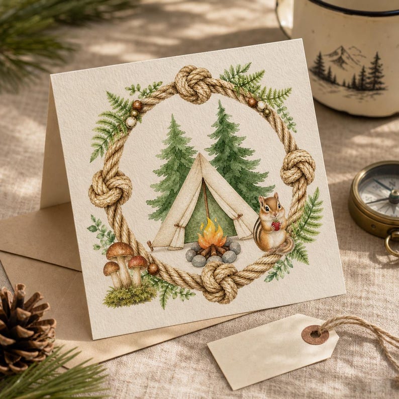 Lifestyle scene - greeting card