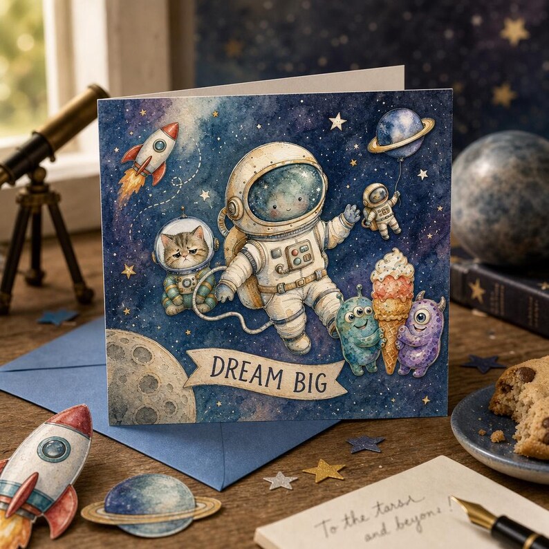 Lifestyle scene — greeting card