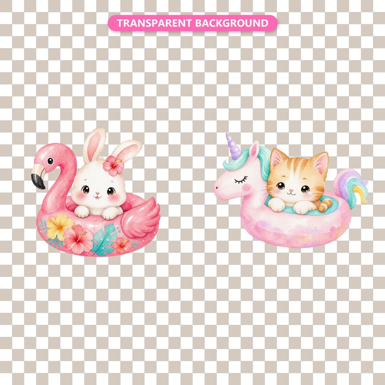 Transparent background — checker matte proof