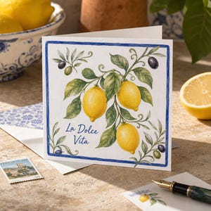 Lifestyle scene — greeting card